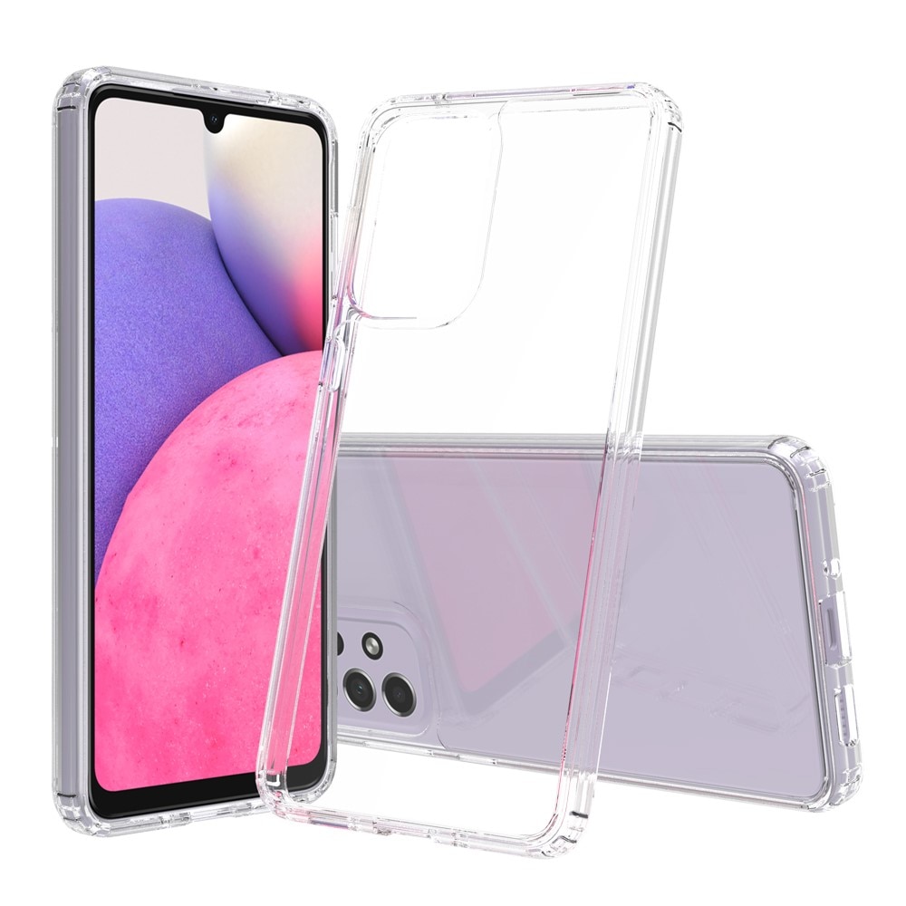 Funda híbrida Crystal Hybrid para Samsung Galaxy A33, transparente