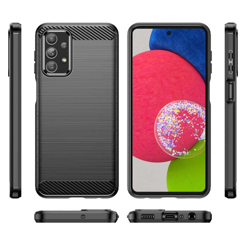 Funda TPU Brushed Samsung Galaxy A23 Black