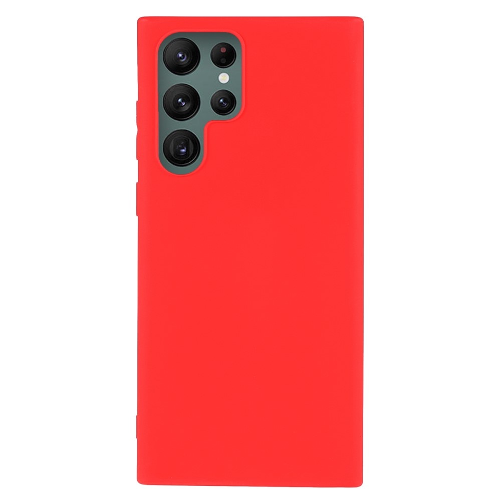 Funda TPU Samsung Galaxy S22 Ultra Rojo