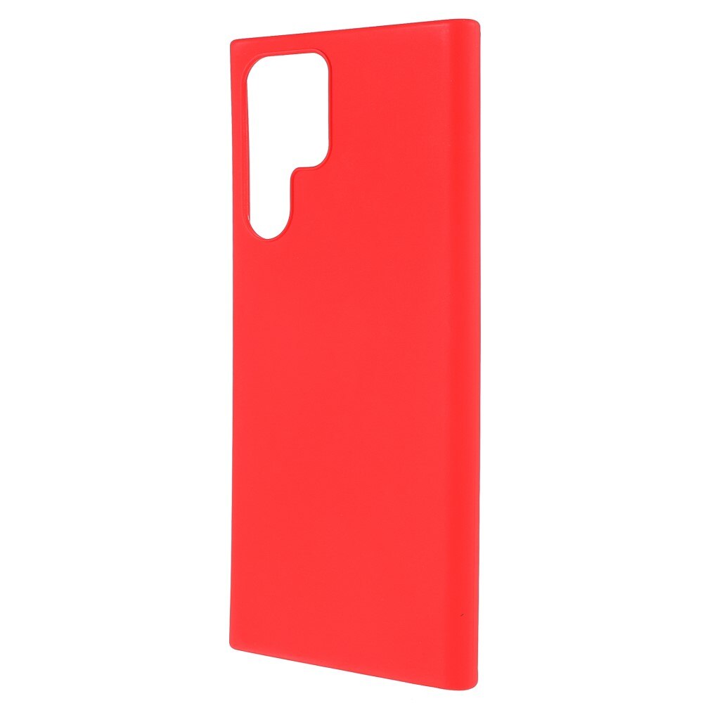 Funda TPU Samsung Galaxy S22 Ultra Rojo