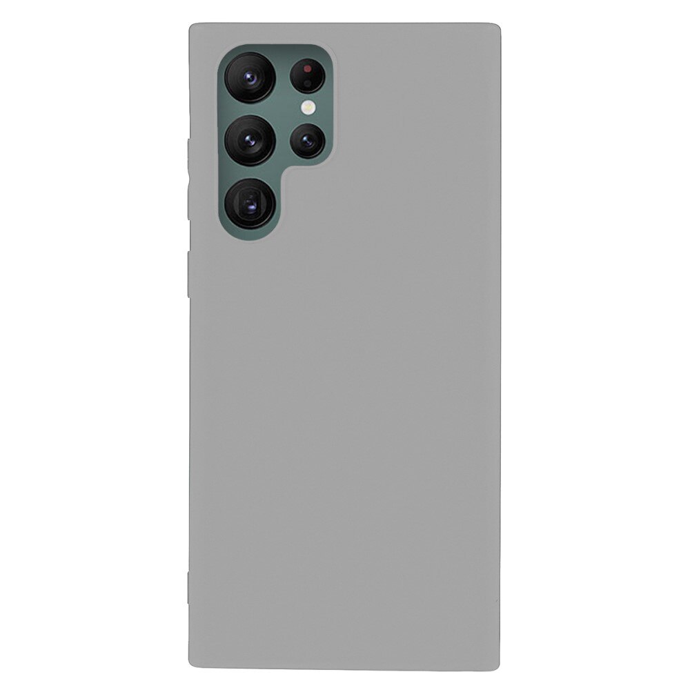 Funda TPU Samsung Galaxy S22 Ultra Gris