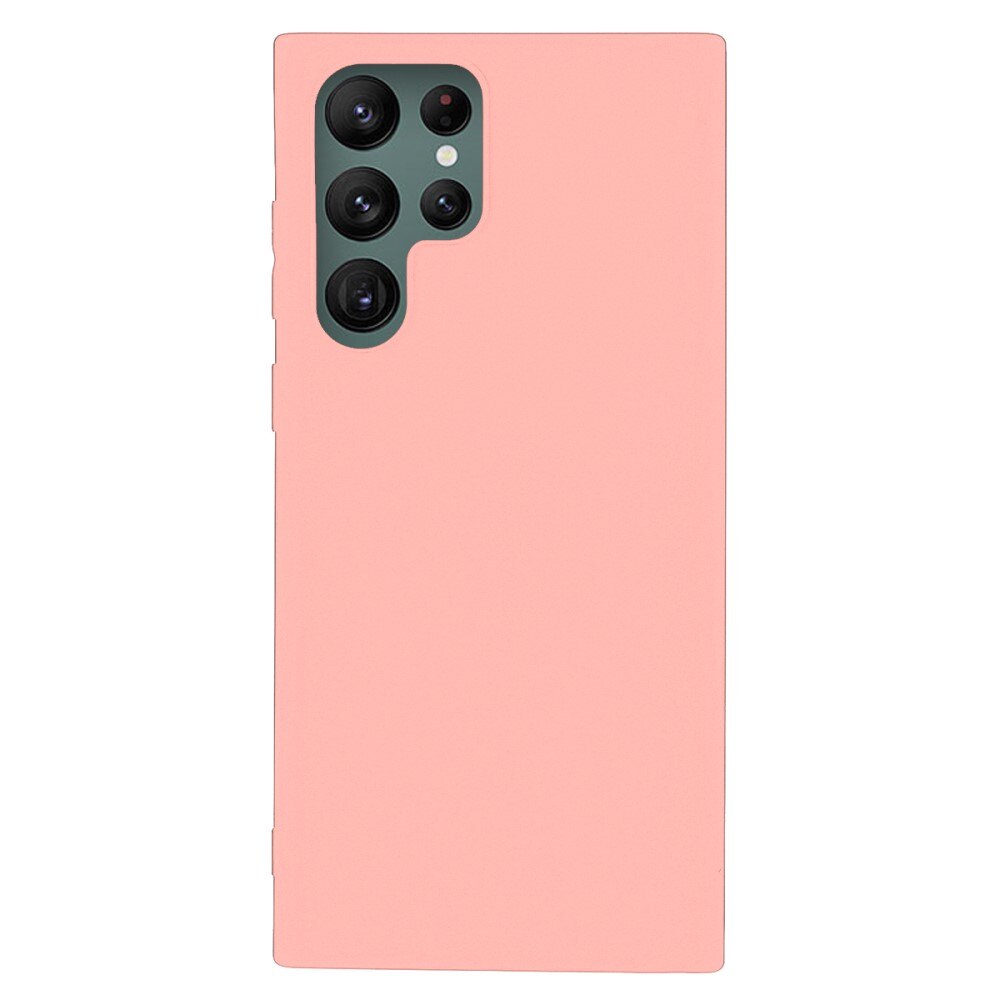 Funda TPU Samsung Galaxy S22 Ultra Rosa