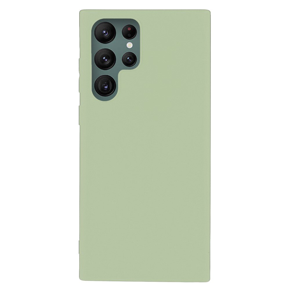 Funda TPU Samsung Galaxy S22 Ultra Verde