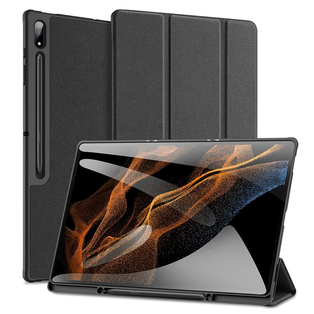 Funda Domo Tri-Fold Samsung Galaxy Tab S8 Ultra Black