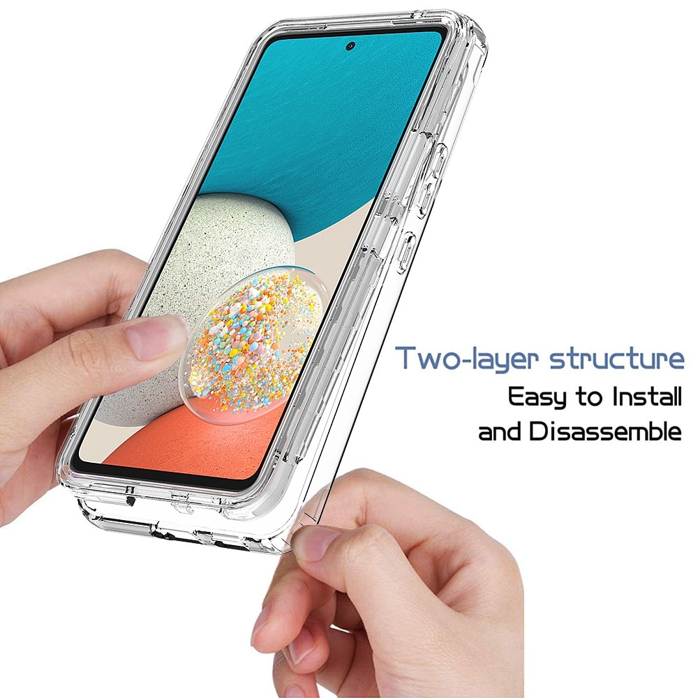 Funda con cobertura total Samsung Galaxy A53 Transparente