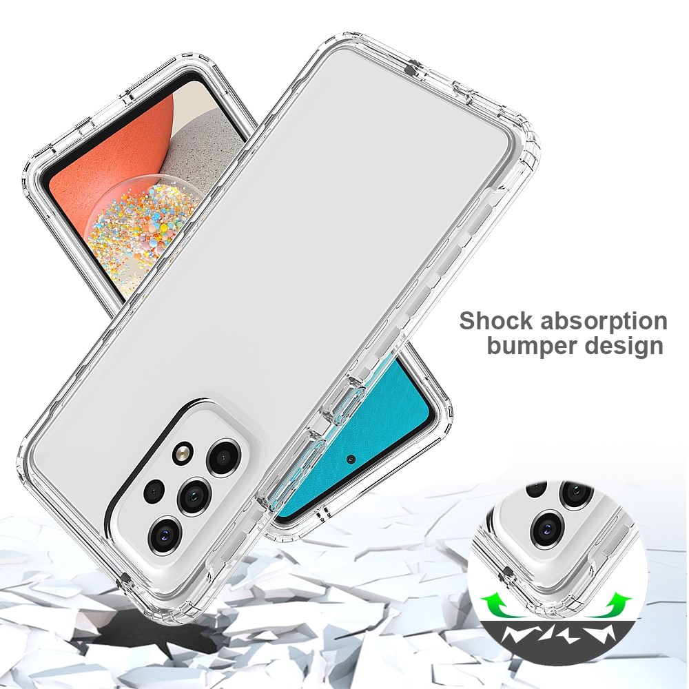 Funda con cobertura total Samsung Galaxy A53 Transparente