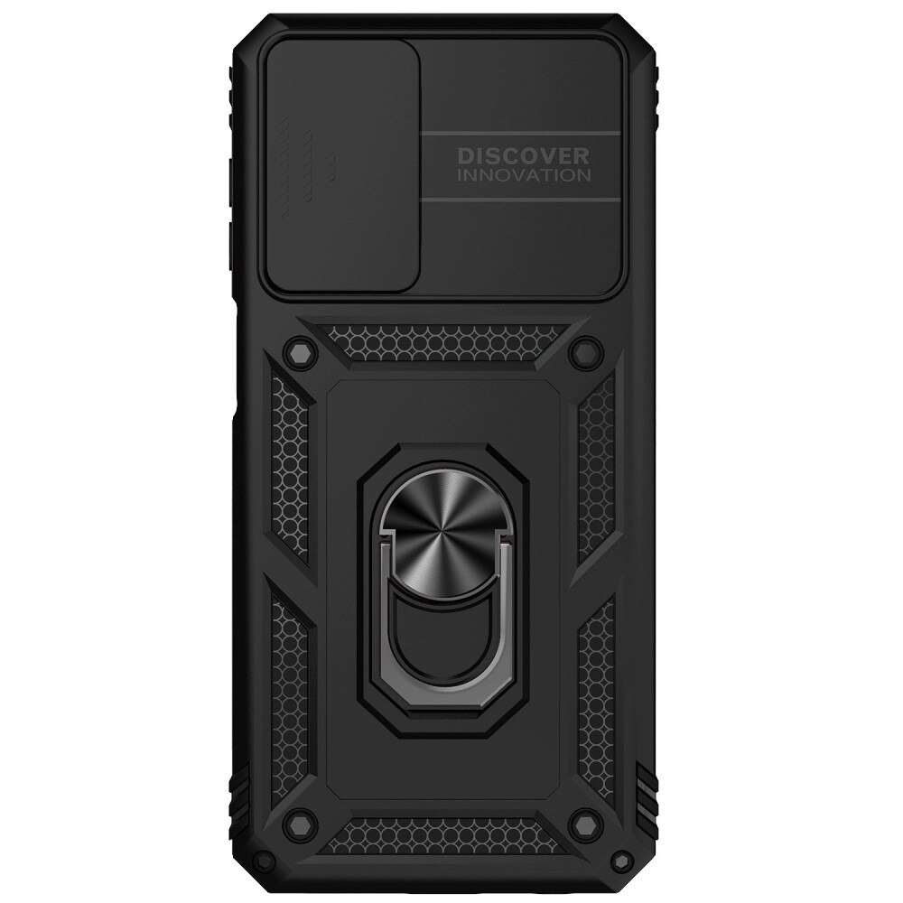 Funda híbrida Ring y Protector Cámara Samsung Galaxy A23 Negro
