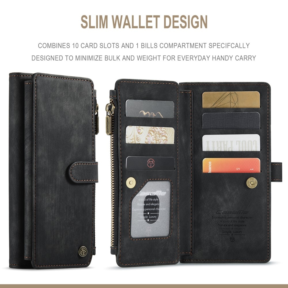 Cartera Zipper Samsung Galaxy A13 Negro