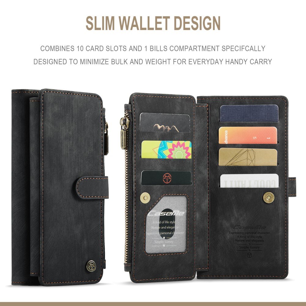 Cartera Zipper Samsung Galaxy A04s Negro