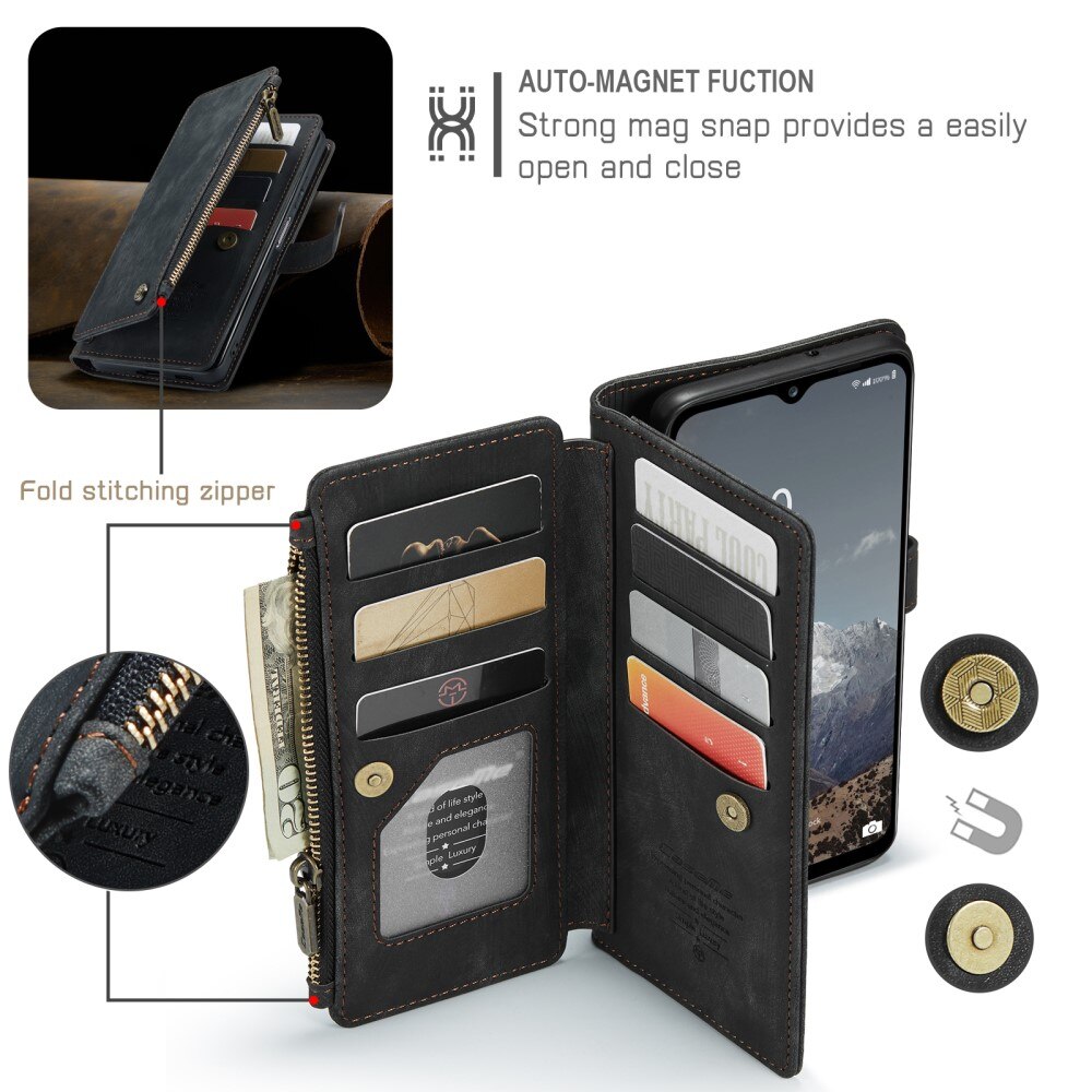 Cartera Zipper Samsung Galaxy A04s Negro