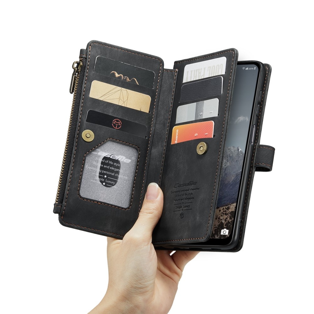 Cartera Zipper Samsung Galaxy A04s Negro