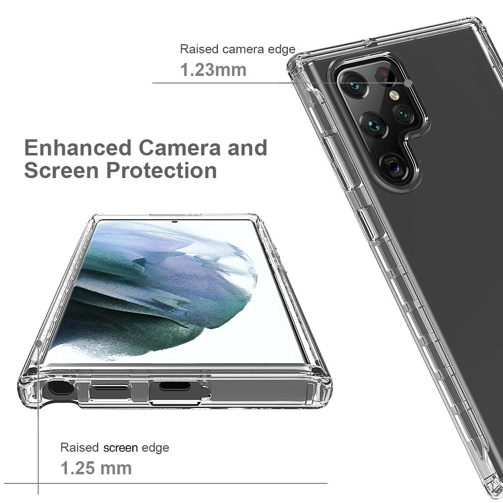 Funda Full Protection Samsung Galaxy S22 Ultra transparente