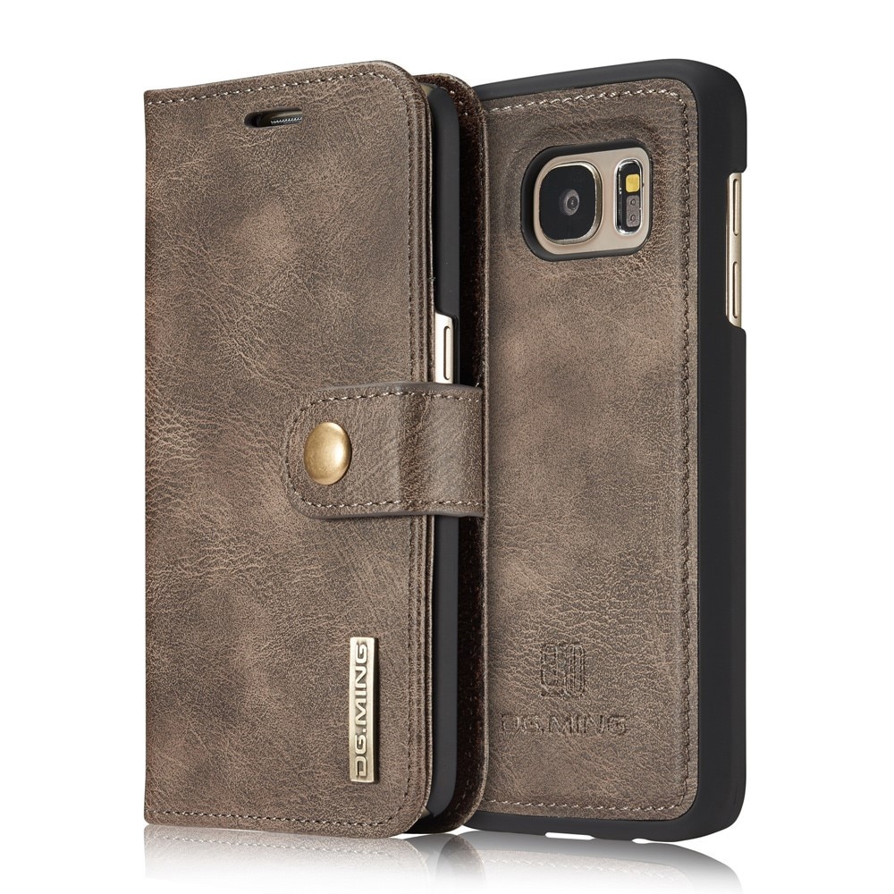 Cartera Magnet Wallet Samsung Galaxy S7 Brown