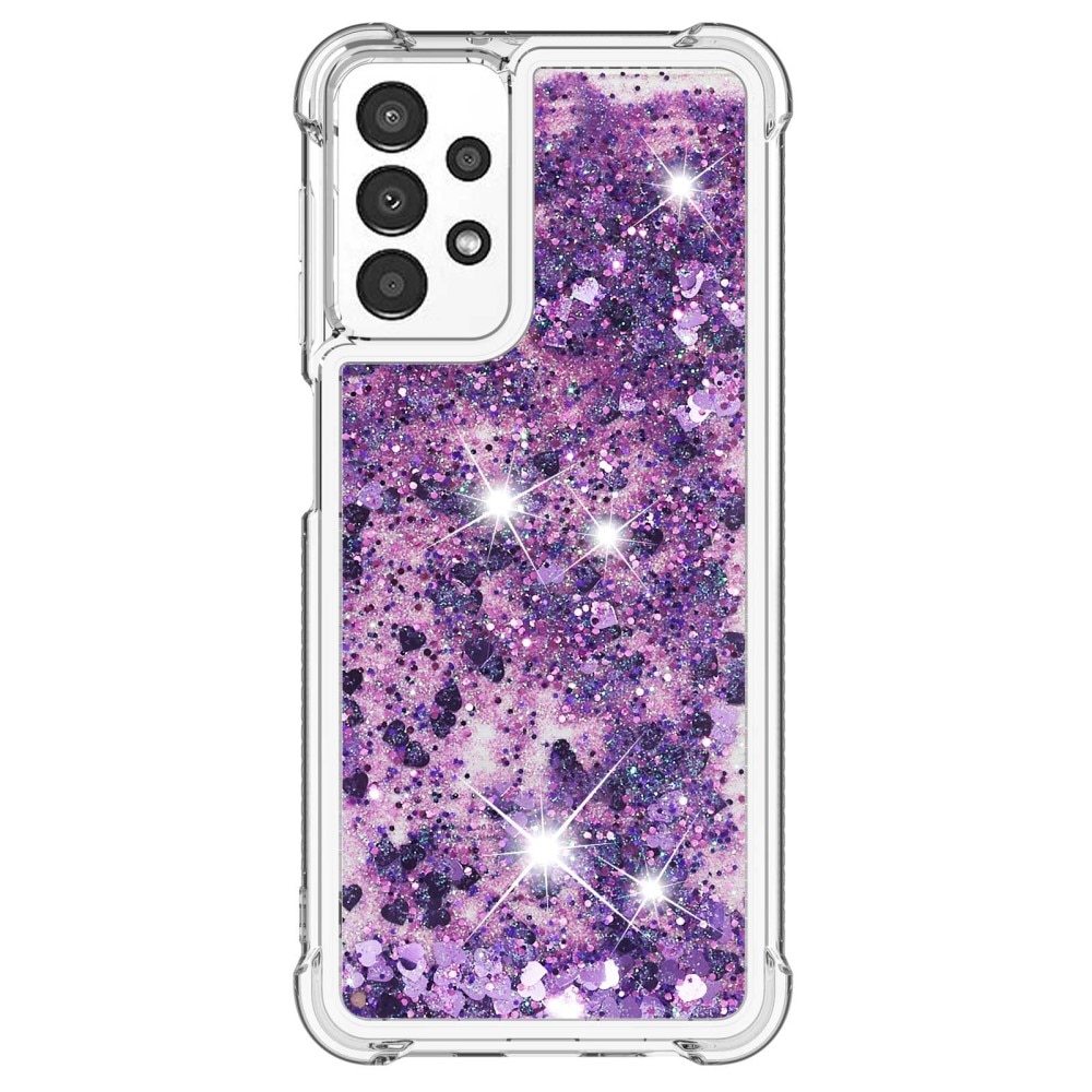 Funda Glitter Powder TPU Samsung Galaxy A13 Violeta