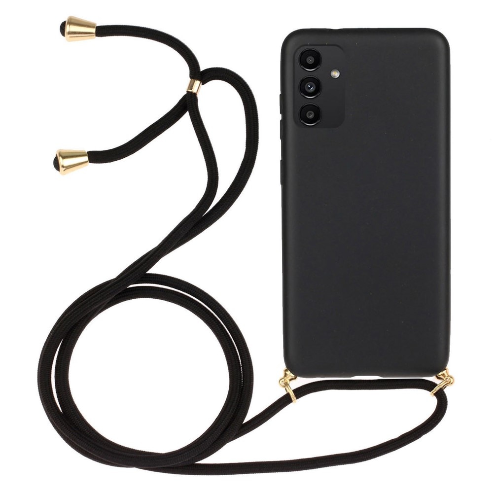 Funda con correa colgante Samsung Galaxy A13 Negro