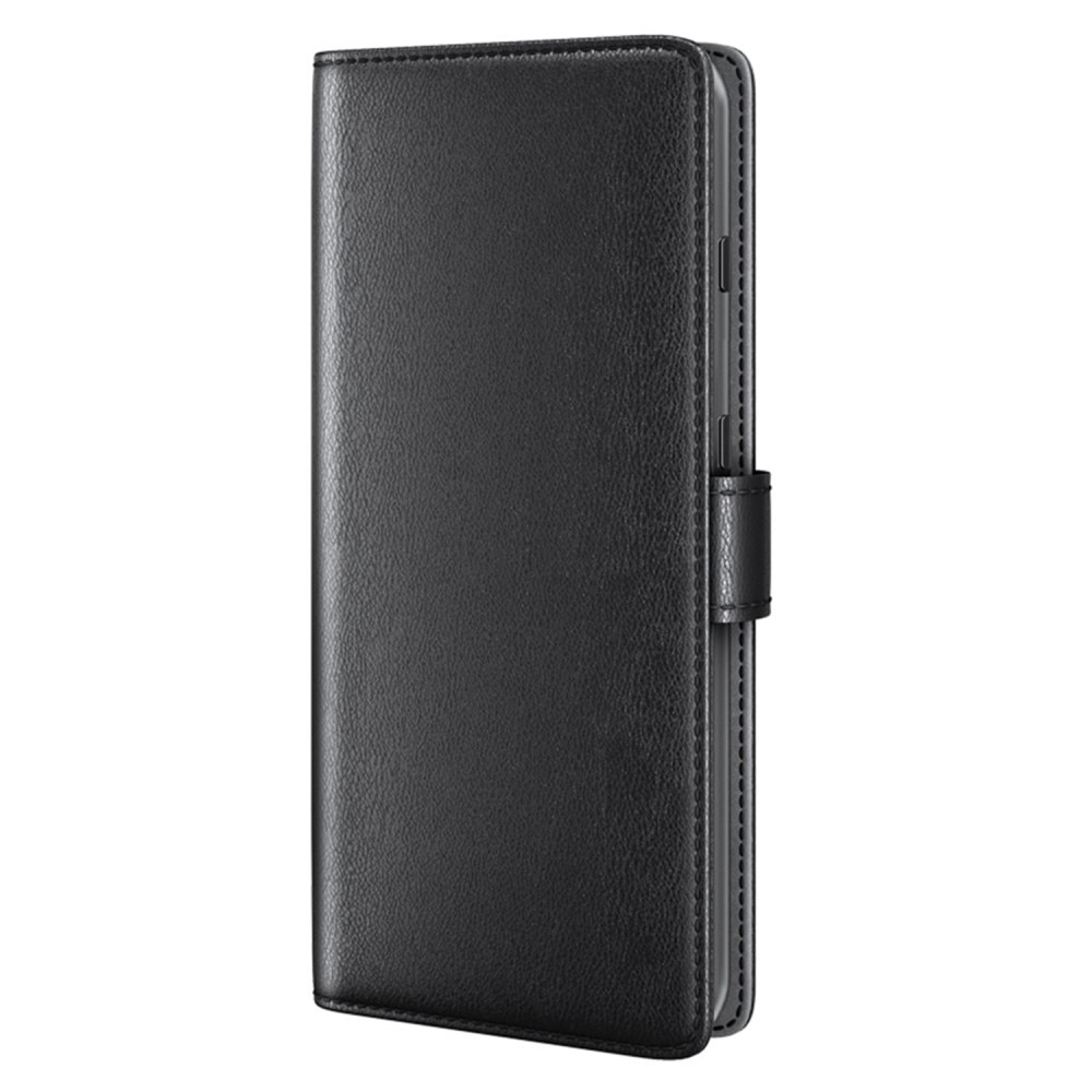 Funda de cuero genuino Samsung Galaxy A04s, Negro