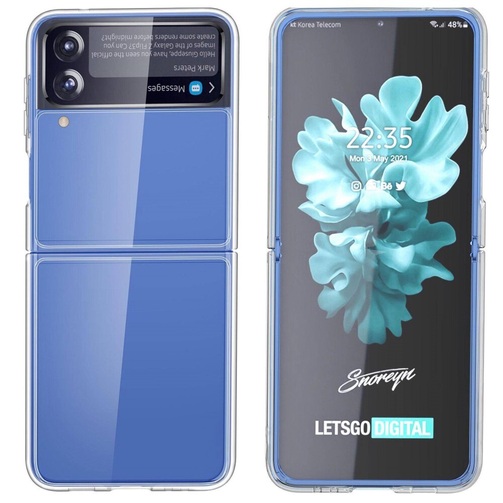 Hard Clear Cover Samsung Galaxy Z Flip 4 Transparente