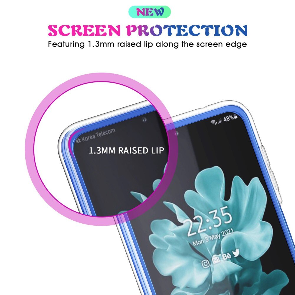 Hard Clear Cover Samsung Galaxy Z Flip 4 Transparente