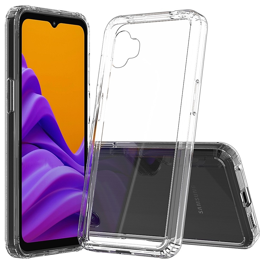 Funda híbrida Crystal Hybrid para Samsung Galaxy Xcover 6 Pro, transparente