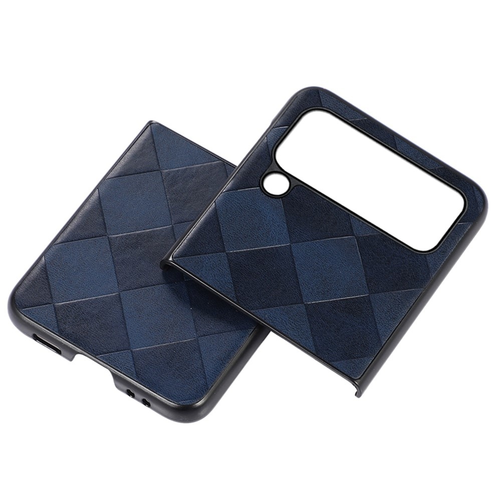 Funda trenzado Samsung Galaxy Z Flip 4 Azul