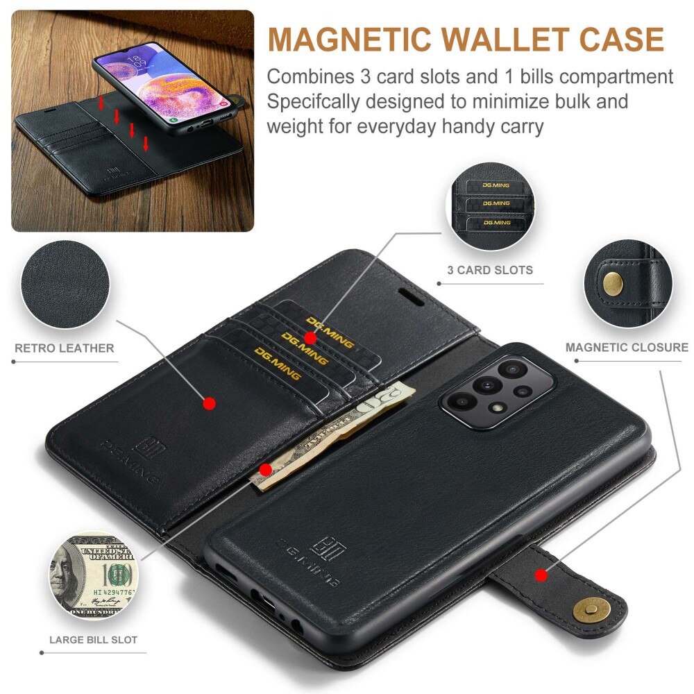 Cartera Magnet Wallet Samsung Galaxy A23 Negro