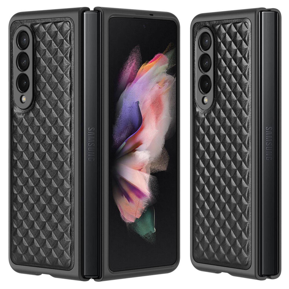 Funda Venice Leather Case Samsung Galaxy Z Fold 3 Black