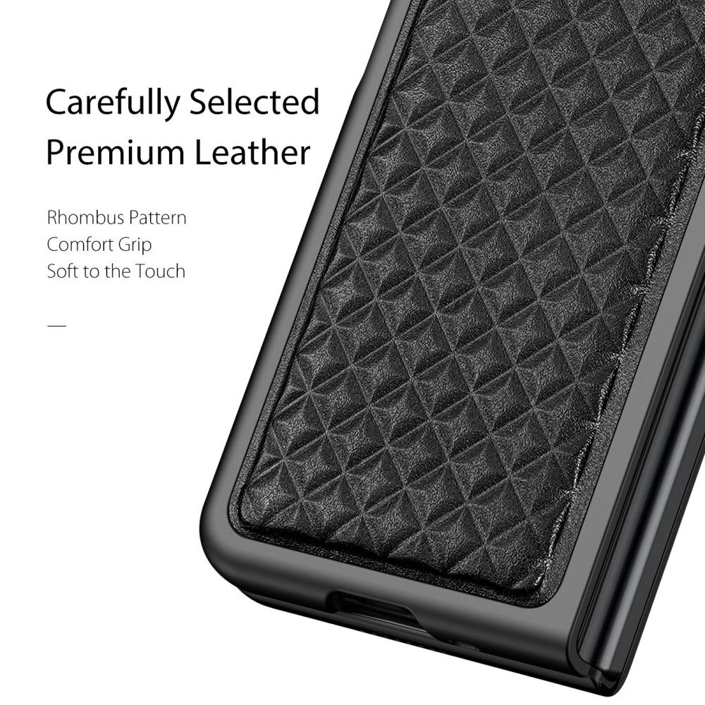 Funda Venice Leather Case Samsung Galaxy Z Fold 3 Black