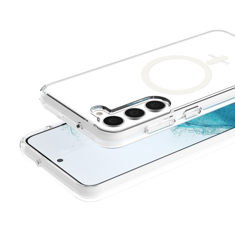 Funda híbrida MagSafe Samsung Galaxy S23 transparente