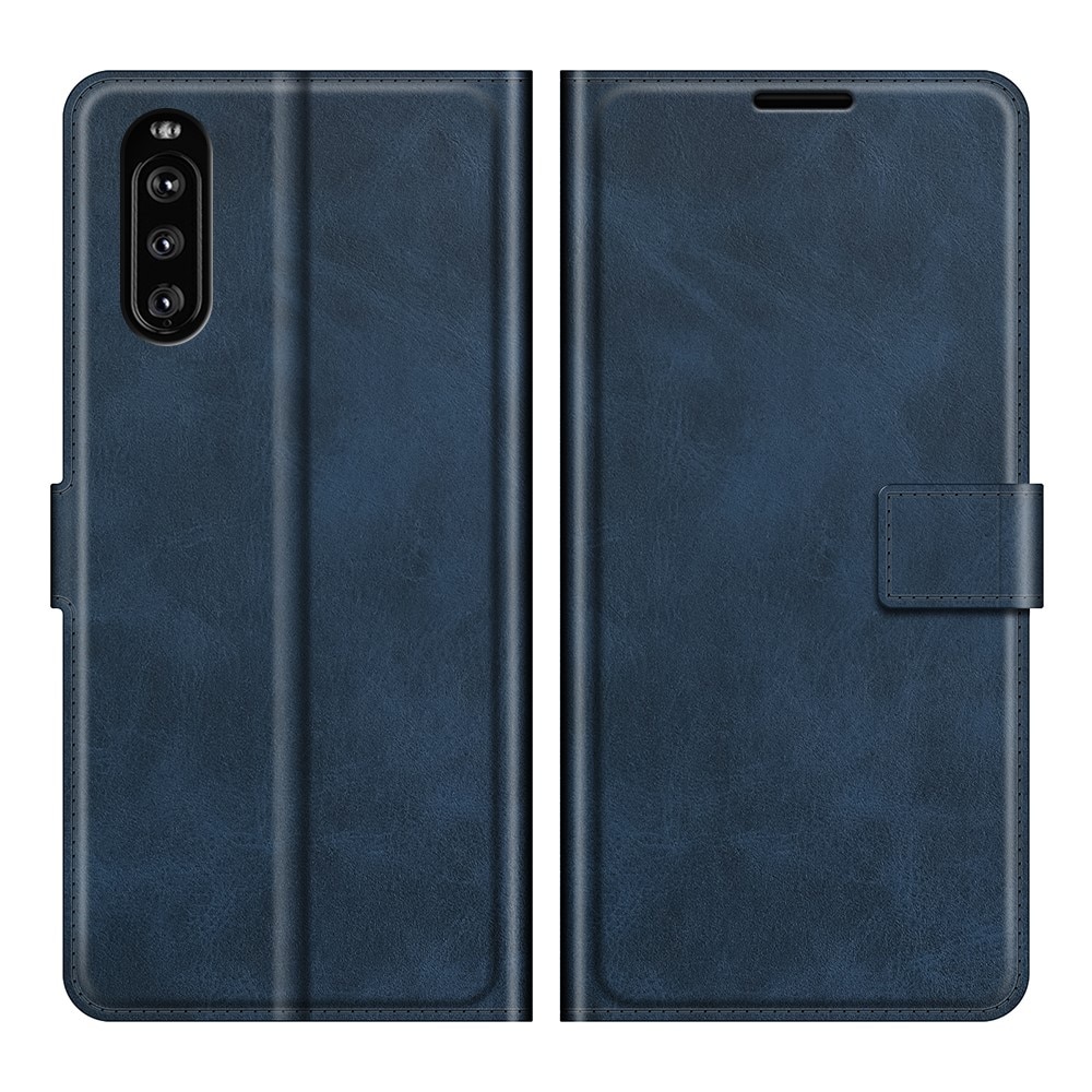 Cartera Leather Wallet Sony Xperia 10 III Blue