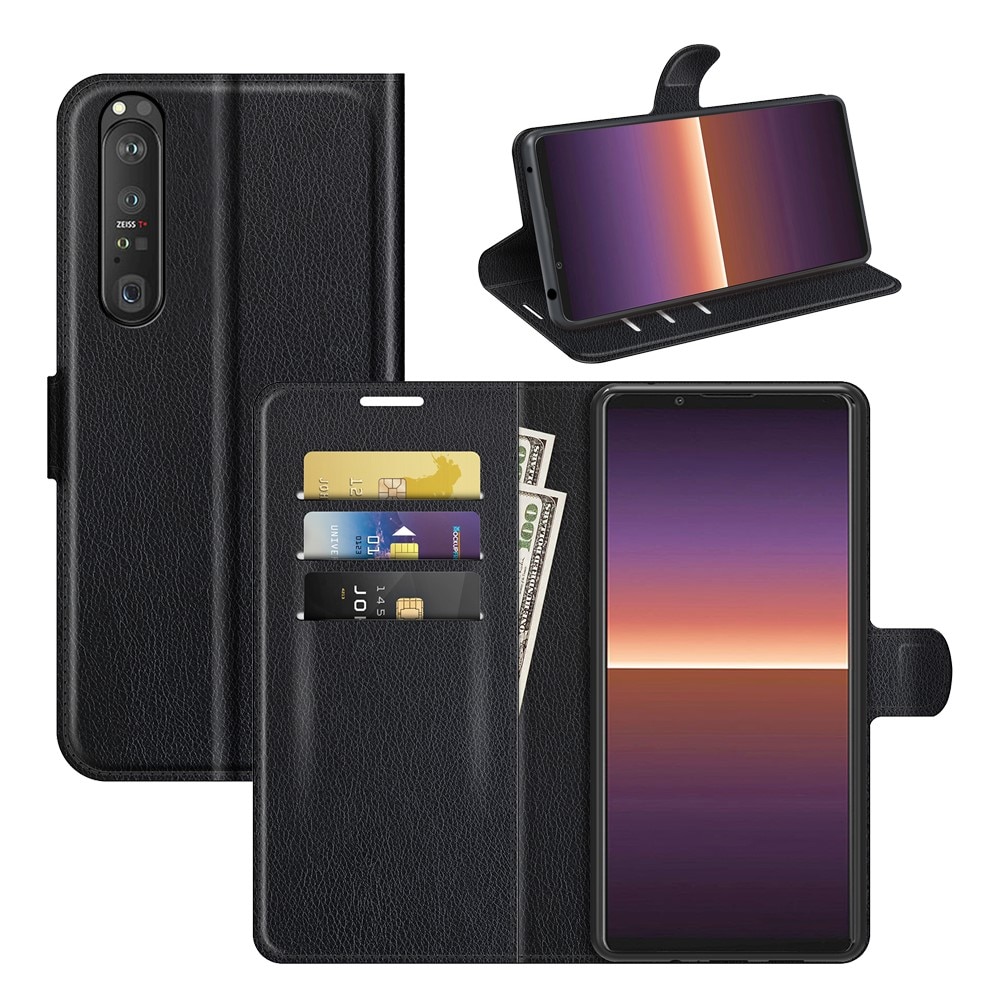 Funda cartera Sony Xperia 1 III Negro