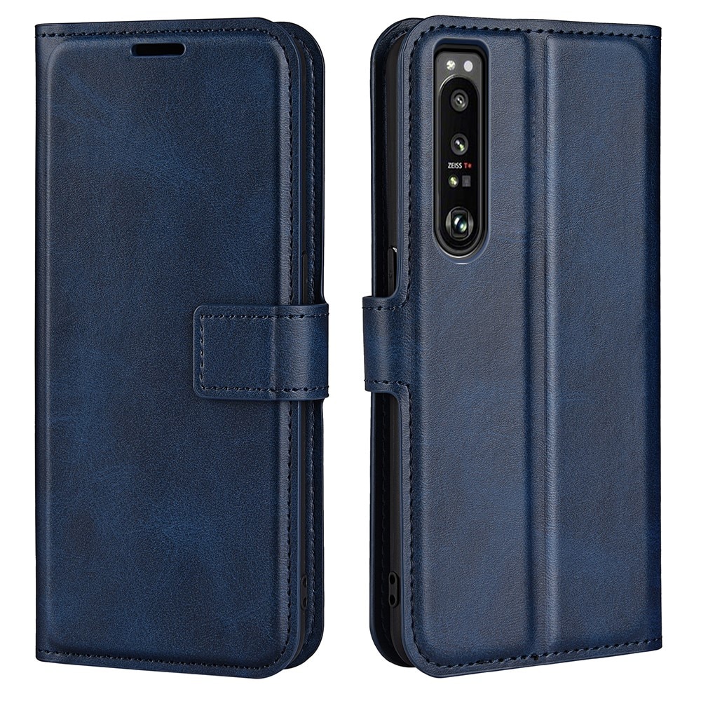 Cartera Leather Wallet Sony Xperia 1 IV Blue