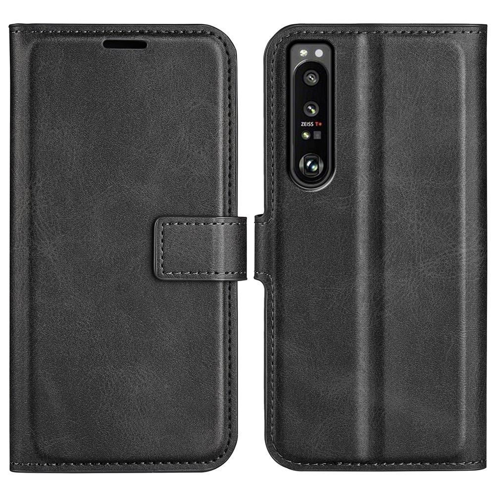 Cartera Leather Wallet Sony Xperia 1 IV Black