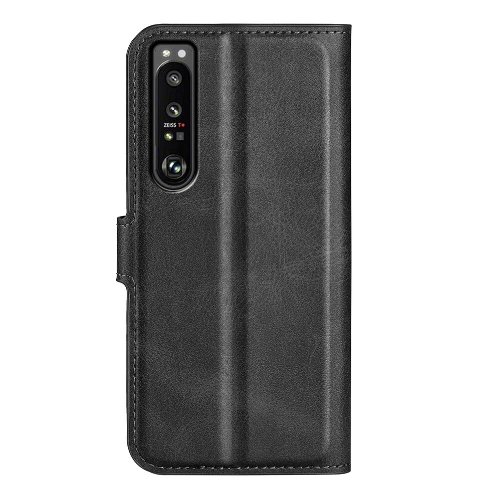 Cartera Leather Wallet Sony Xperia 1 IV Black