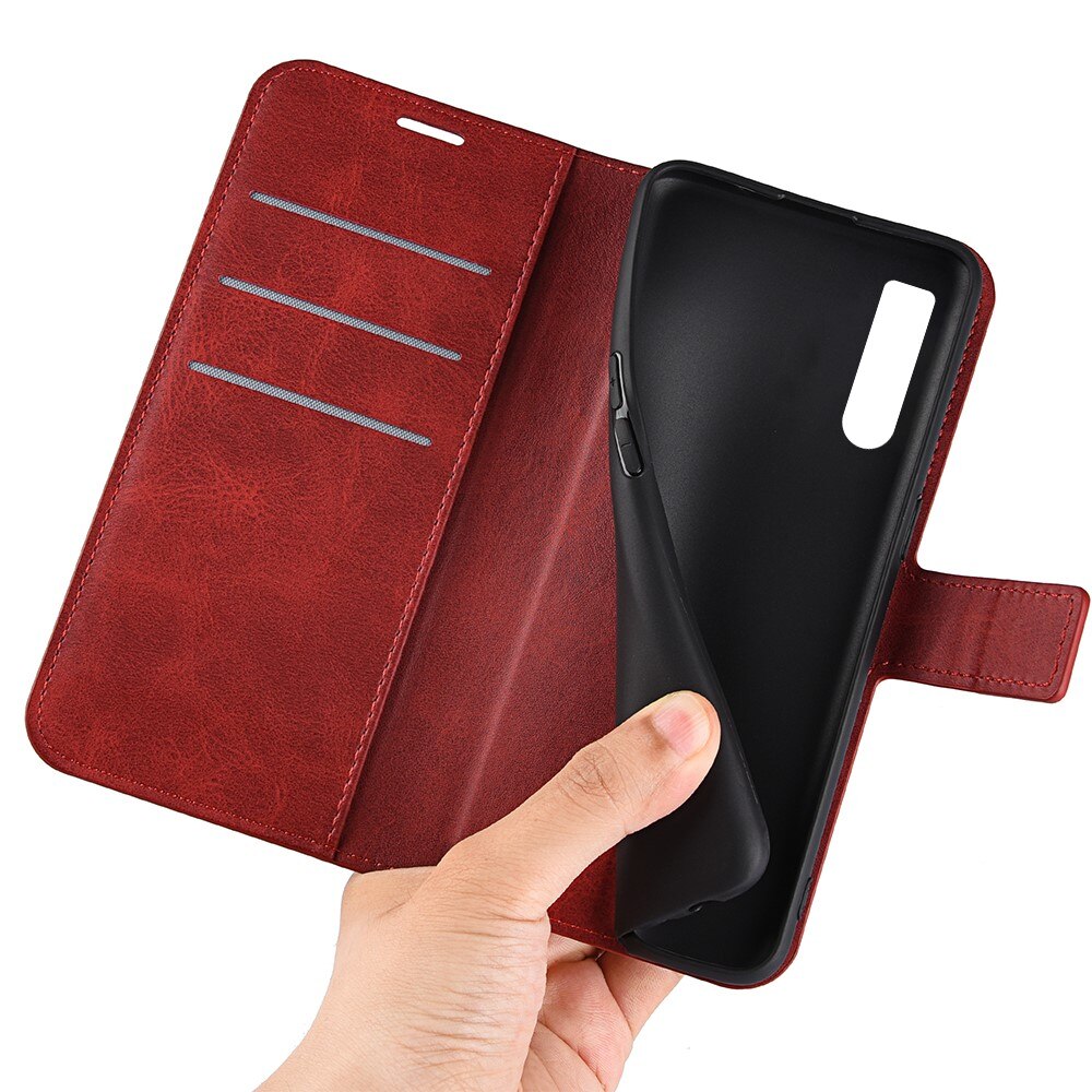 Cartera Leather Wallet Sony Xperia 10 IV Red