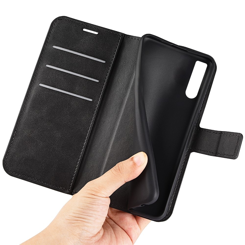 Cartera Leather Wallet Sony Xperia 10 IV Black
