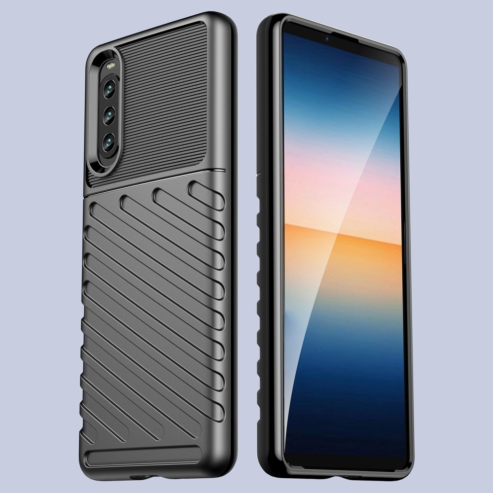 Funda Thunder TPU Sony Xperia 10 iV Black