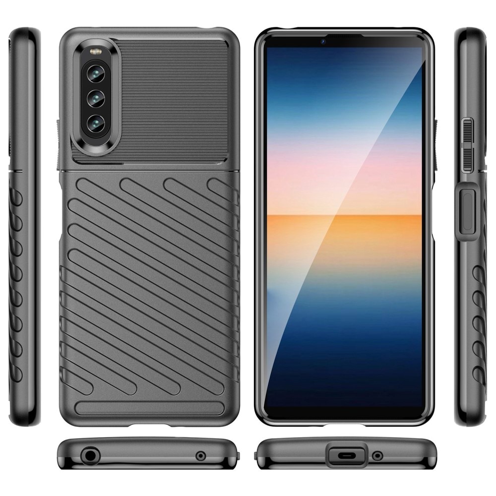 Funda Thunder TPU Sony Xperia 10 iV Black