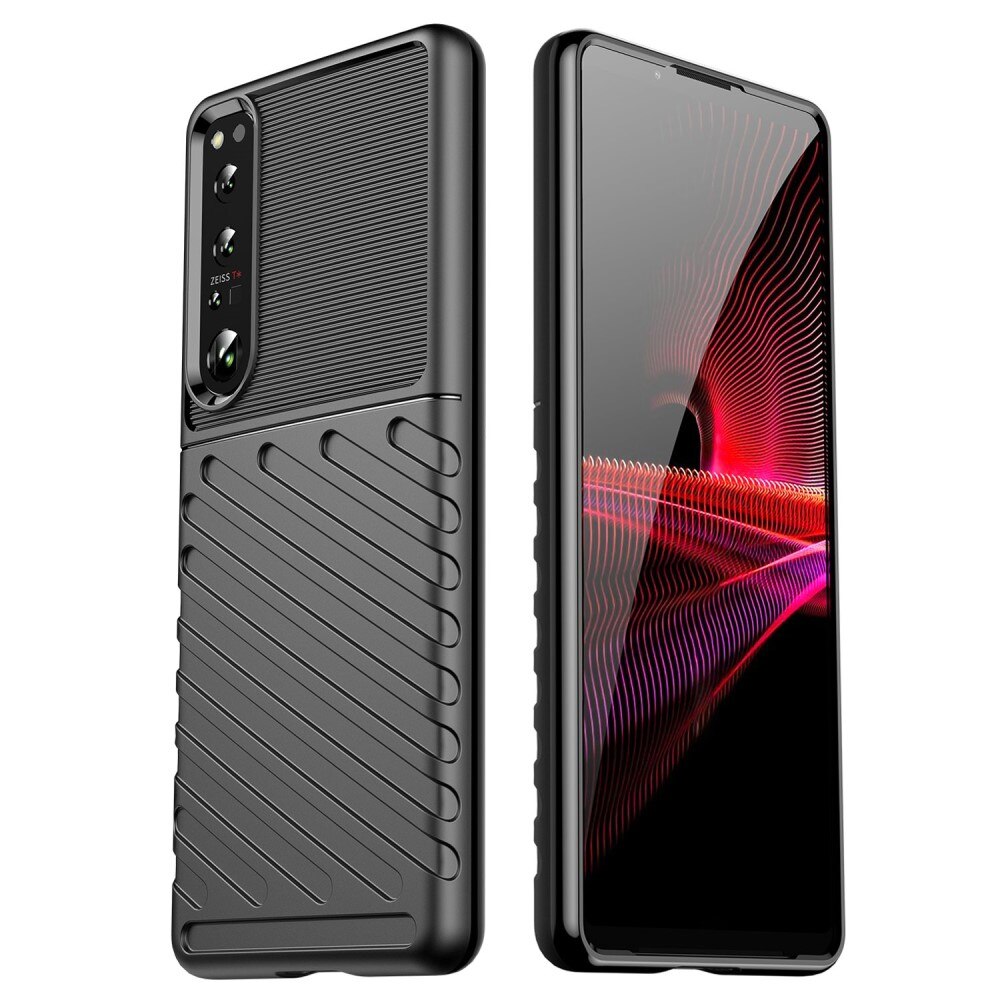 Funda Thunder TPU Sony Xperia 1 IV Black