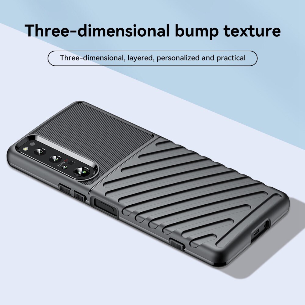 Funda Thunder TPU Sony Xperia 1 IV Black