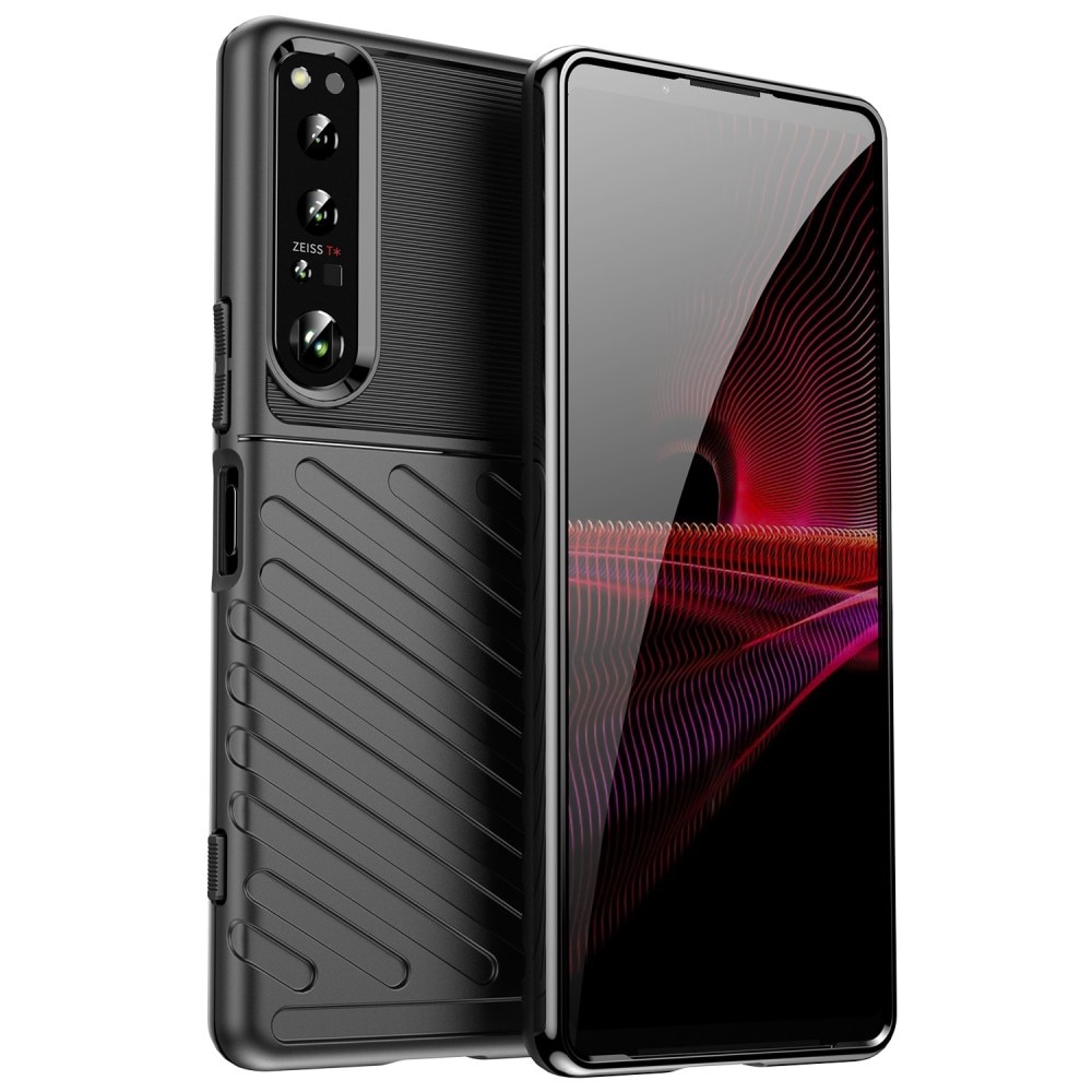 Funda Thunder TPU Sony Xperia 1 IV Black