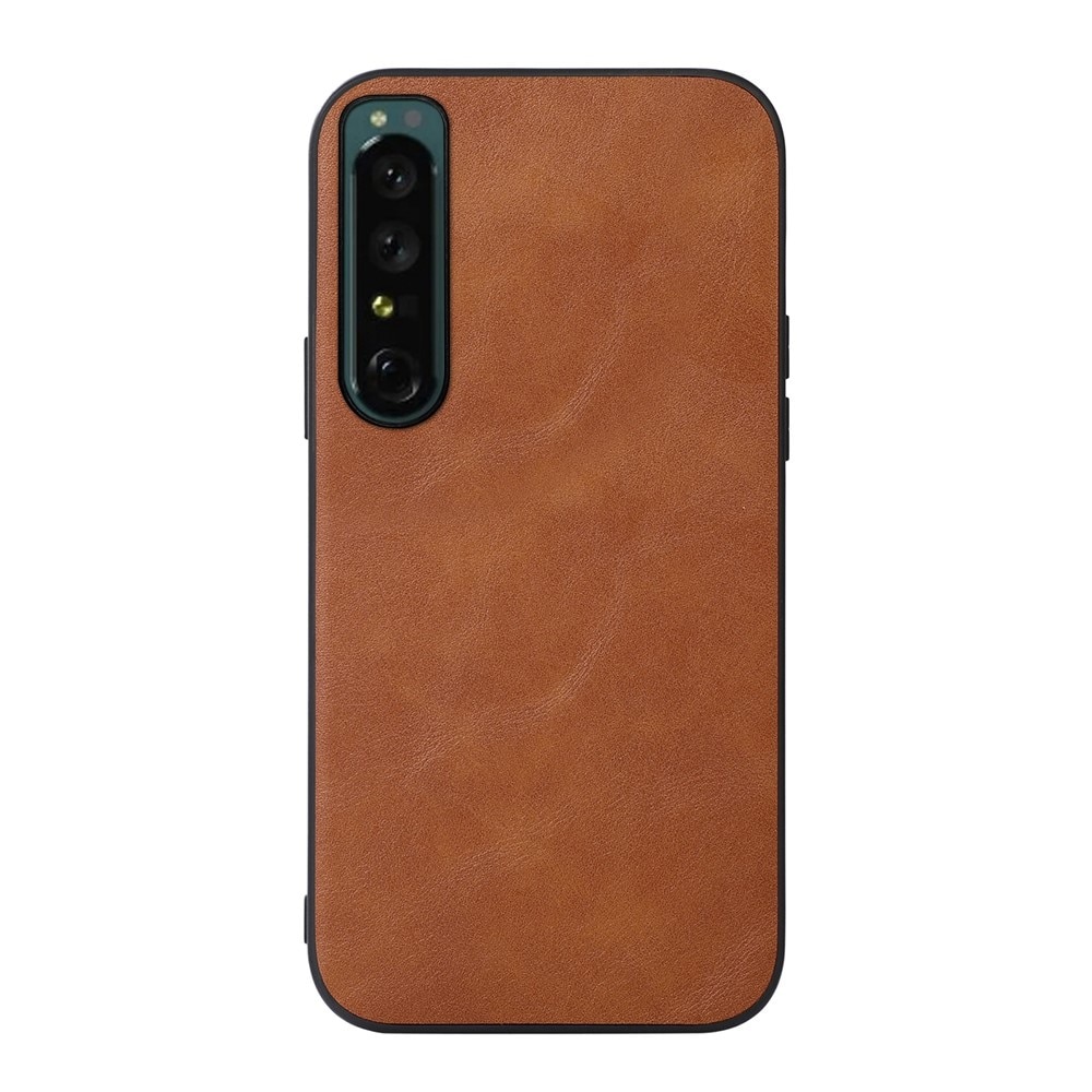 Funda de cuero Sony Xperia 1 IV Marrón