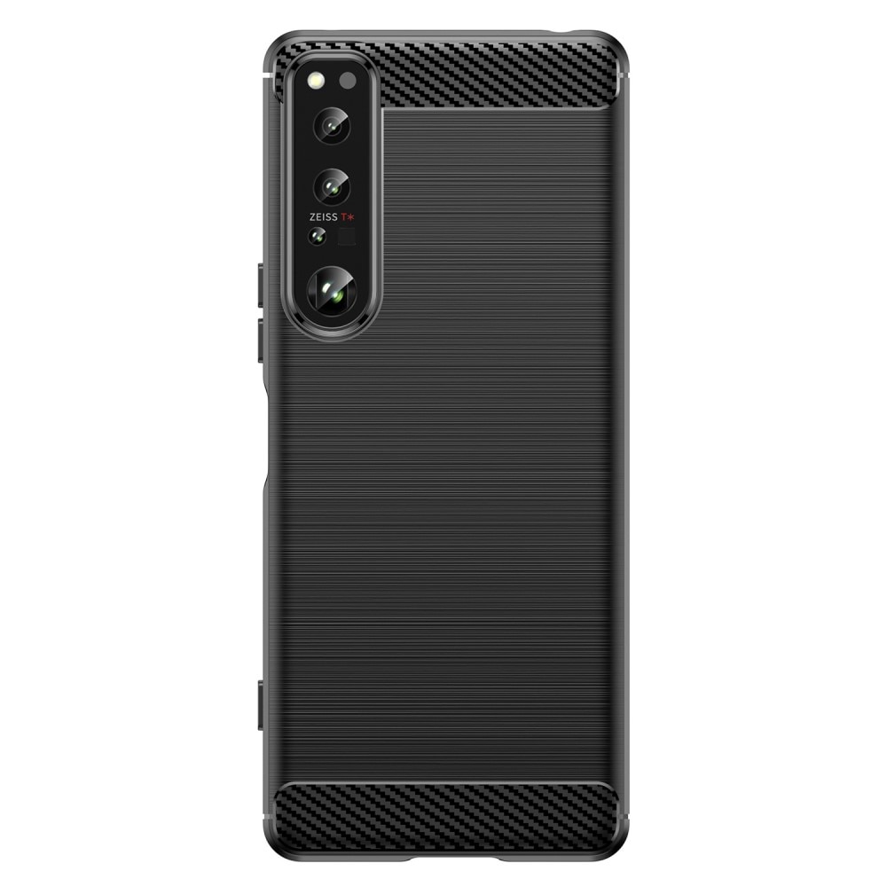 Funda Brushed TPU Case Sony Xperia 1 IV Black