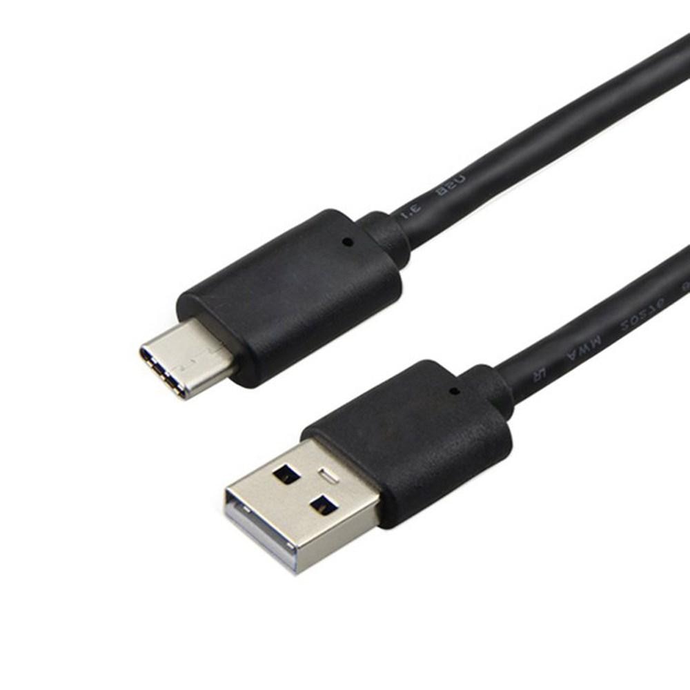 Cable USB-A a USB-C 1 metro Negro