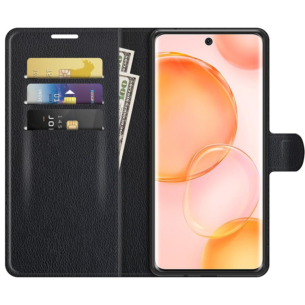 Funda cartera  Honor 50 Negro