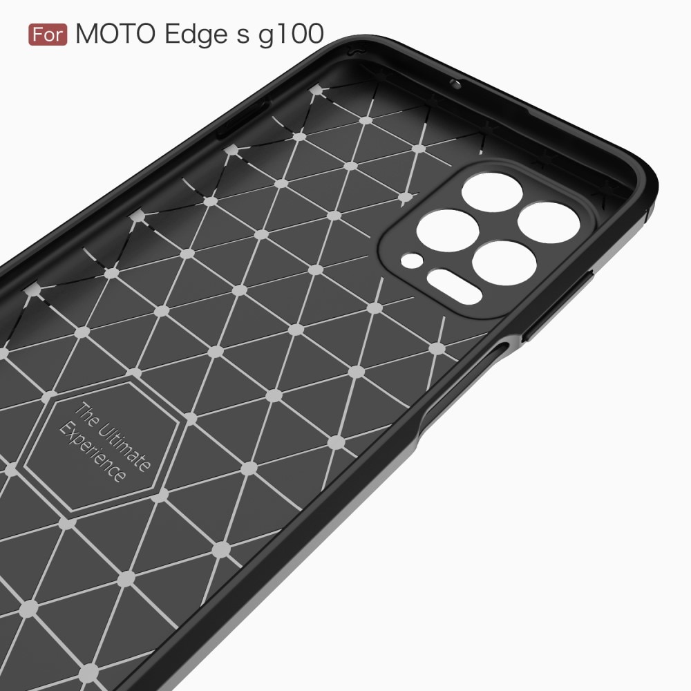 Funda TPU Brushed Motorola Moto G100 [F