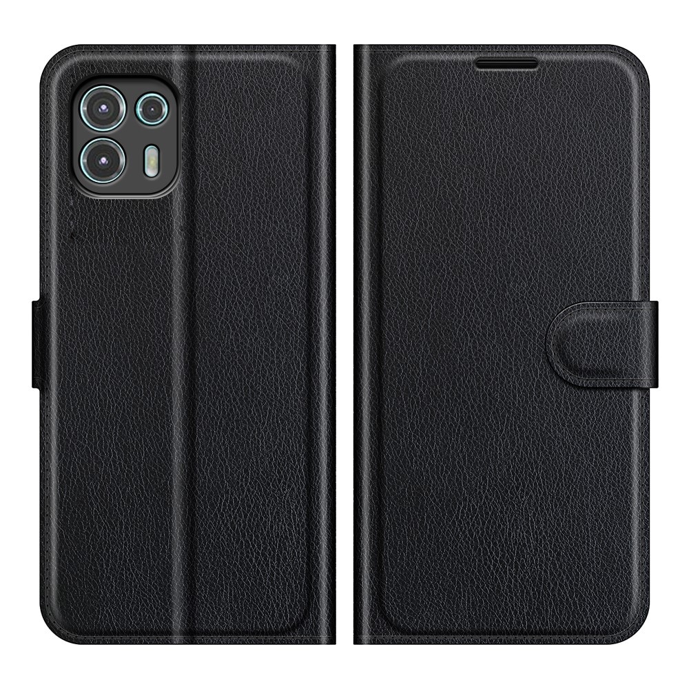 Funda cartera Motorola Edge 20 Lite Negro