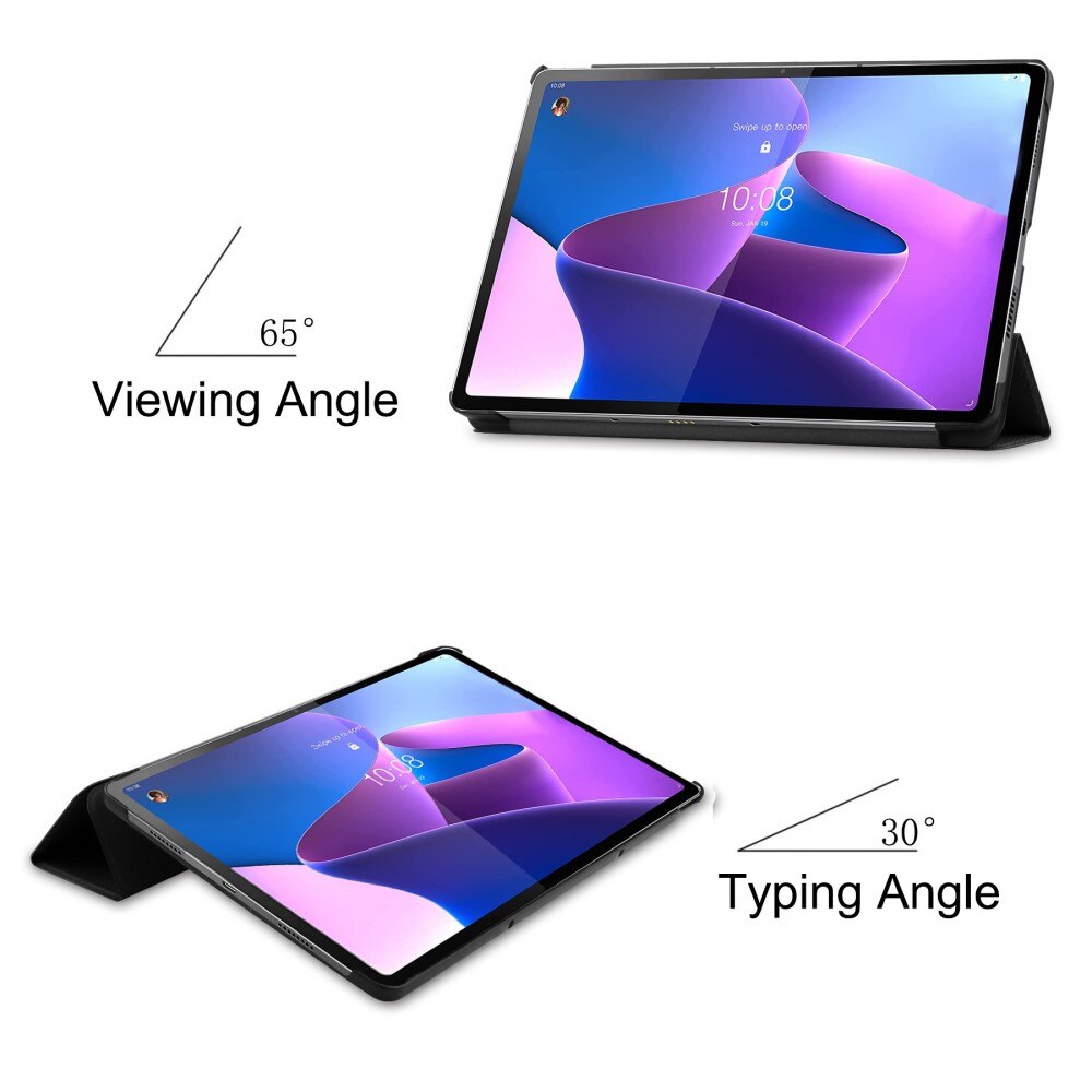 Funda Tri-Fold  Lenovo Tab P12 Pro Negro