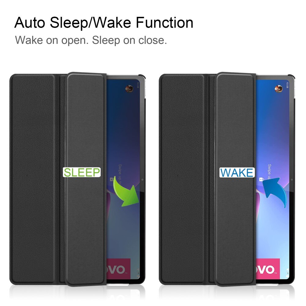 Funda Tri-Fold  Lenovo Tab P12 Pro Negro