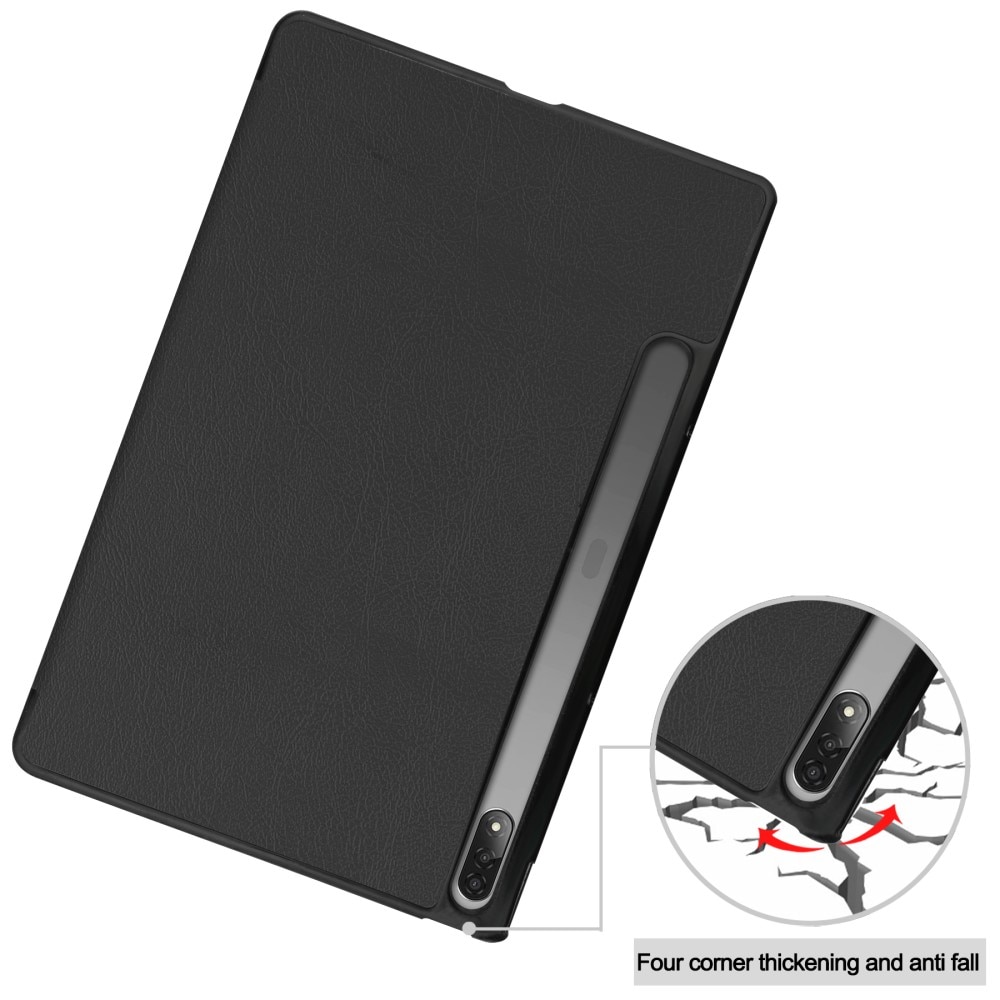 Funda Tri-Fold  Lenovo Tab P12 Pro Negro