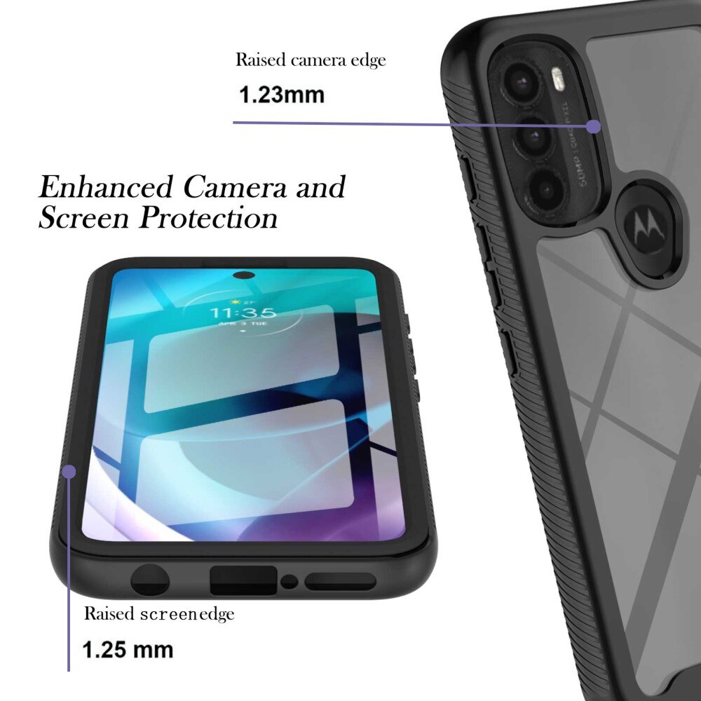 Funda Full Protection Motorola Moto G71 Negro